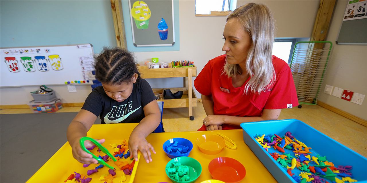 Children at HOPE's early childhood programme